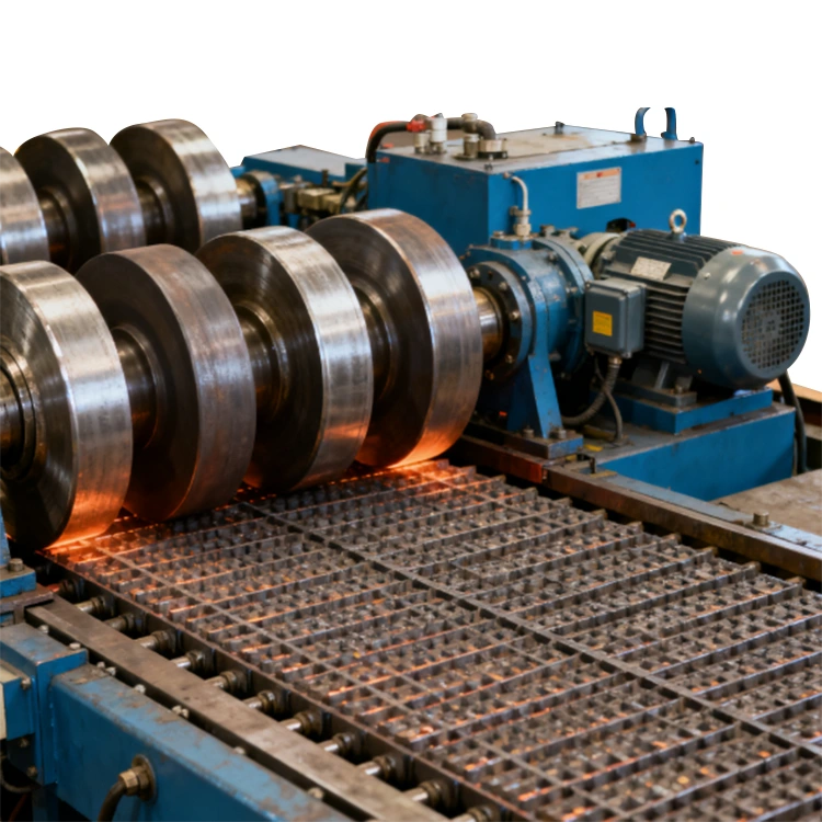 Cama de enfriamiento tipo rodillo