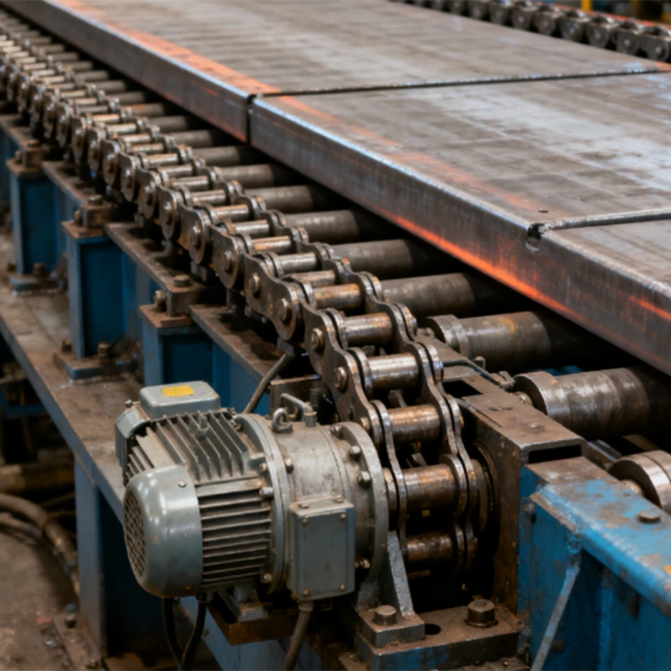 Cama fría tipo cadena de transporte